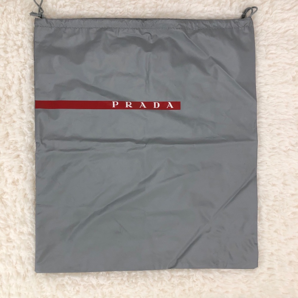 PRADA Shoe Dust Bag in Gray